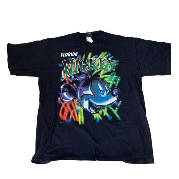 Disney Other - Vintage Disney Mickey Mouse Rainbow Florida Graphic Tee